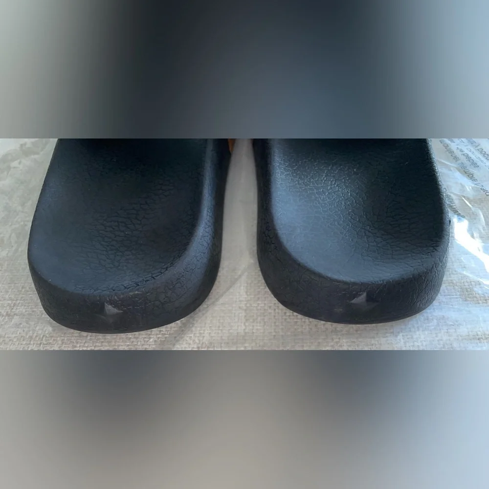MCM Black and Brown Slide Sandals - Picture 12 of 16